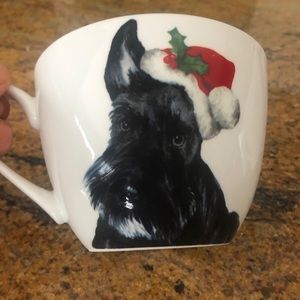 Christmas dog mug